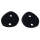 Tail-light Pads.  3-1/8" wide X 3-5/8" long.  Pair