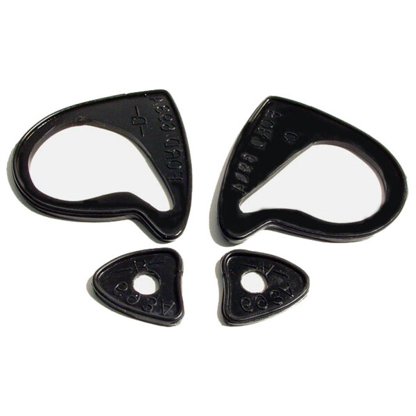 Door Handle Pads.  2-3/4" long & 1-1/4" long.  Set