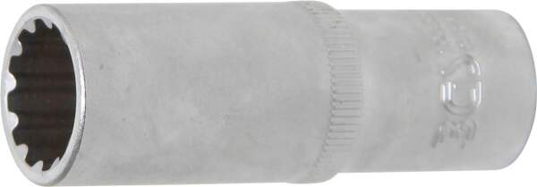 Steckschlüssel-Einsatz Gear Lock, tief | Antrieb Innenvierkant 10 mm (3/8") | SW 15 mm