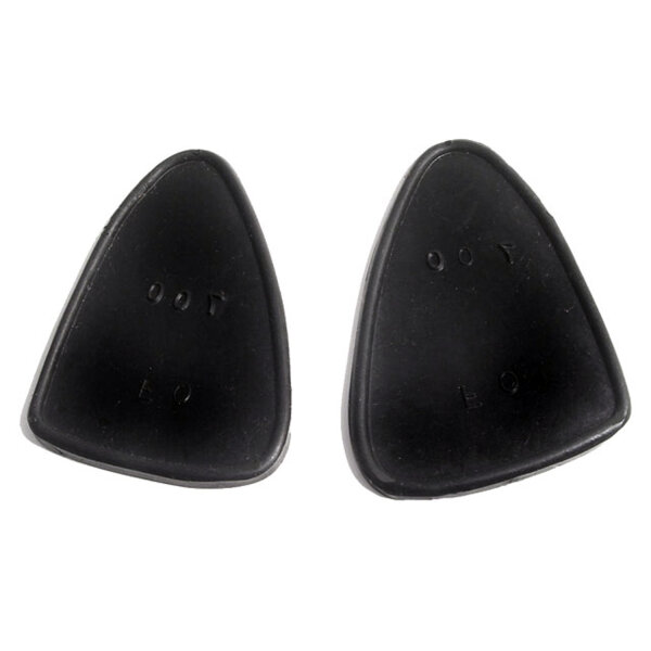 Windshield Post Pads.  2-1/2" wide X 3-3/4" long.  Pair