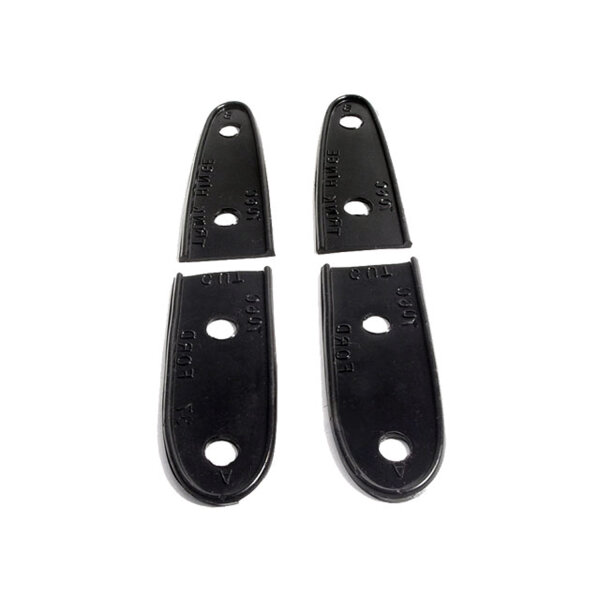 Trunk Hinge Pads.  1-5/8" wide X 8-3/8" long.  Set