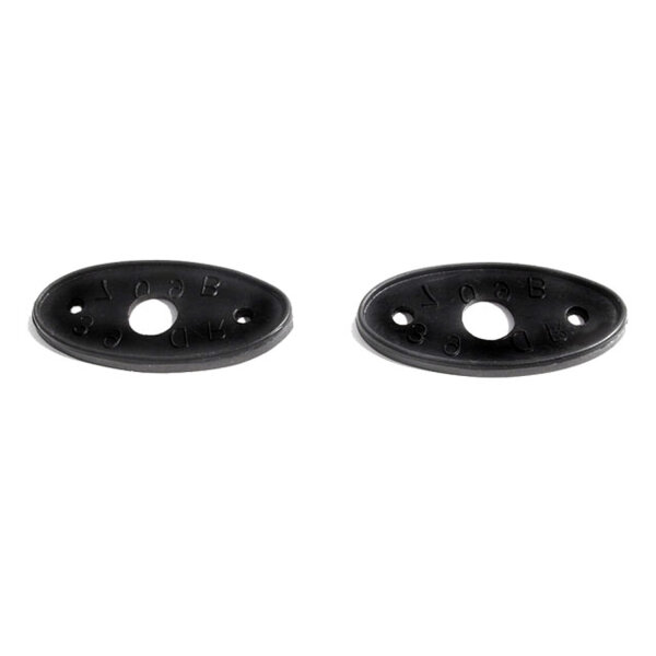 Door Handle Pads.  1-1/4" wide X 2-3/8" long.  Pair