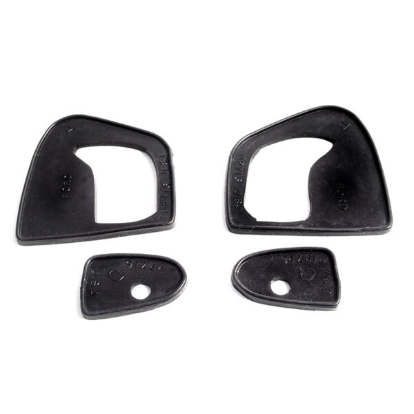 Door Handle Pads.  2-1/2" long & 1-1/2" long.  Set R&L
