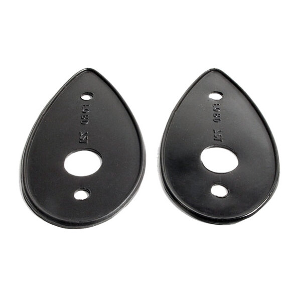 Headlight Pads.  3-3/8" wide X 6-1/2." long.  Pair