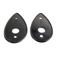 Headlight Pads.  3-3/8" wide X 6-1/2." long.  Pair