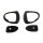 Door Handle Pads.  2-3/4" long & 1-5/8" long.  Set R&L