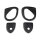 Door Handle Pads.  2-3/4" long & 1-5/8" long.  Set