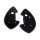 Headlight Pads.  3-3/4" wide X 8-1/4" long.  Pair R&L