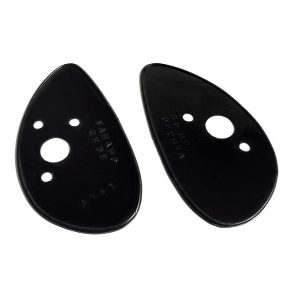 Headlight Pads.  3-3/4" wide X 7-1/4" long.  Pair R&L