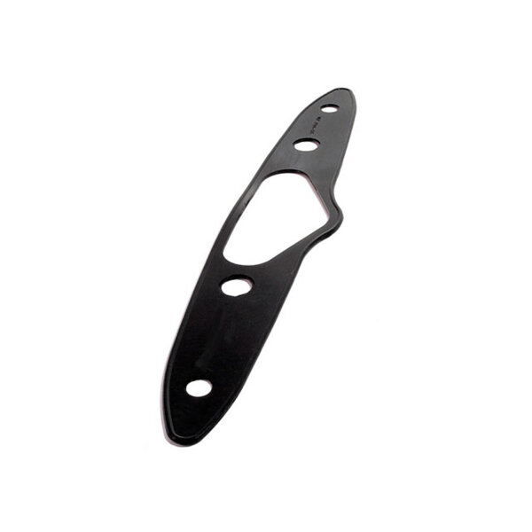 Trunk Handle Mounting Pad.  Exact Reproduction.  14" long X 2-7/16" wide (at widest point).  Each