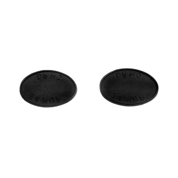 Door Handle Pads.  1-9/16" x 2-1/8".  Pair