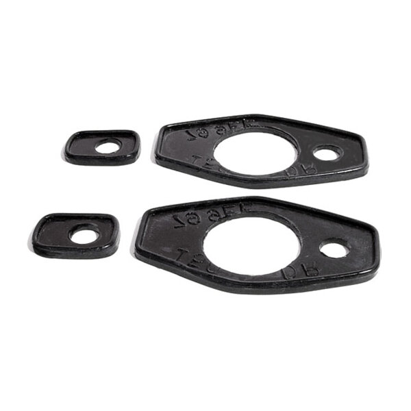 Door Handle Pads.  1" wide X 2-5/8" long.  Set