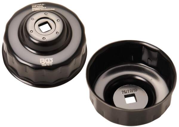 Ölfilterschlüssel | 15-kant | Ø 75 - 77 mm | für Audi, Ford, Isuzu, Mercedes-Benz, Opel, VW