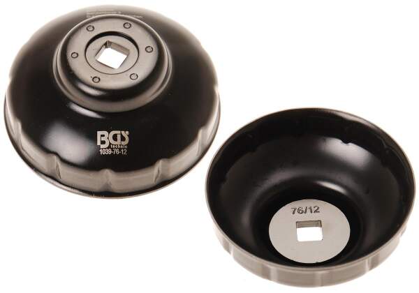 Ölfilterschlüssel | Zwölfkant | Ø 76 mm | für Fiat, Mercedes-Benz, Renault