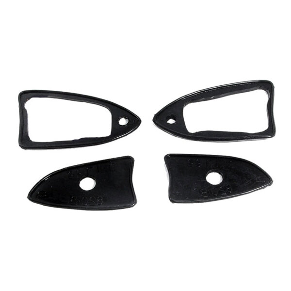 Door Handle Pads.  3-1/8" long & 2-1/2" long.  4-Piece Set R&L