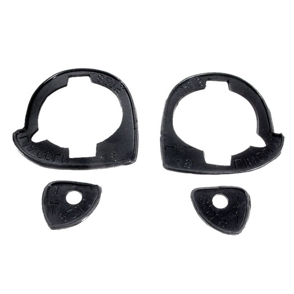 Door Handle Pads.  2-5/8" long & 1-1/4" long.  Set R&L