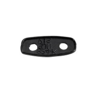 Sun Visor Pad.  7/8" wide X 2" long.  Each