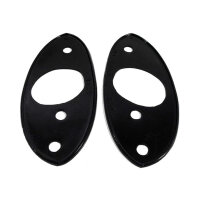 Headlight Pads.  3-1/2" wide X 7-5/8" long.  Pair