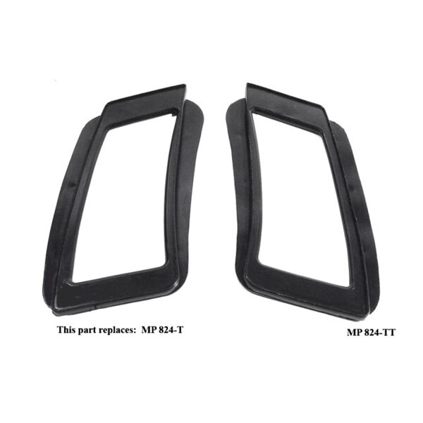 Tail-light Pads, for the Cabriolet.  3-3/4" wide X 6-3/4" long.  (Replaces part number MP 824-T)  Pair R&L