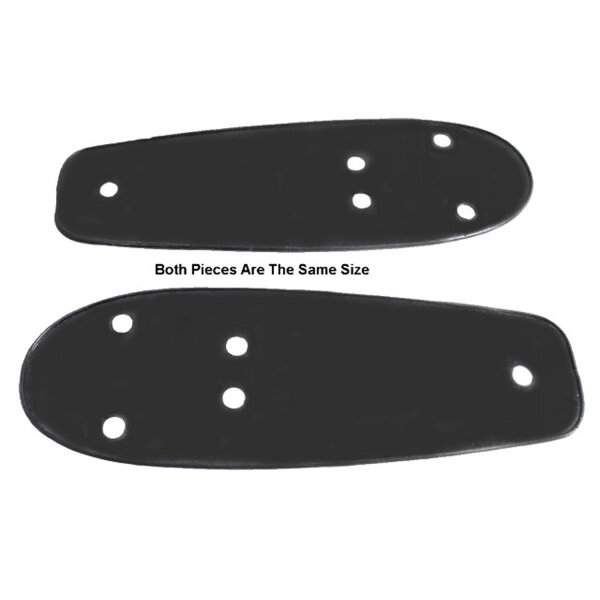 Headlight Pads.  5" wide X 14" long.  Pair