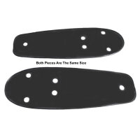 Headlight Pads.  5" wide X 14" long.  Pair