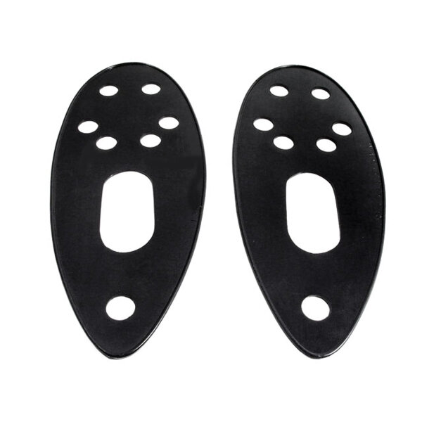 Headlight Pads.  5" wide X 12-1/8" long.  Pair