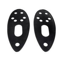 Headlight Pads.  5" wide X 12-1/8" long.  Pair