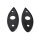 Tail-light Pads, for 2-Door Only.  1-3/4" wide X 4-1/2" long.  Pair R&L