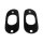Tail-light Pads, for Coupe & Convertible.  2-3/4" wide X 6-3/8" long.  Pair R&L