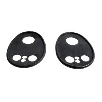 Headlight Pads.  3-3/4" wide X 4-7/8" long.  Pair