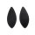 Tail-light Pads, for LeBaron Boatail.  2-5/8" wide X 7-3/4" long.  Pair