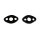 Door Handle Pads.  1-1/4" wide X 2-1/4" long.  Pair