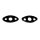 Door Handle Pads.  1-1/4" wide X 2-1/2" long.  Pair