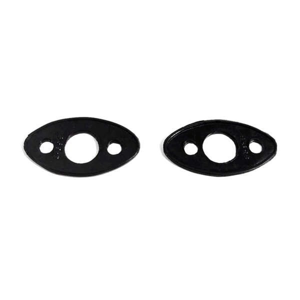 Door Handle Pads.  1-1/2" wide X 2-1/2" long (inside the bead).  Pair