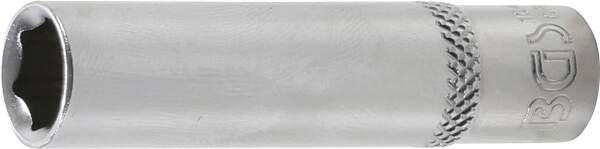 Steckschlüssel-Einsatz Sechskant, tief | Antrieb Innenvierkant 6,3 mm (1/4") | SW 8 mm