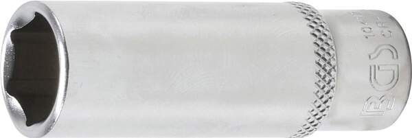 Steckschlüssel-Einsatz Sechskant, tief | Antrieb Innenvierkant 6,3 mm (1/4") | SW 12 mm