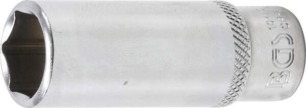 Steckschlüssel-Einsatz Sechskant, tief | Antrieb Innenvierkant 6,3 mm (1/4") | SW 13 mm