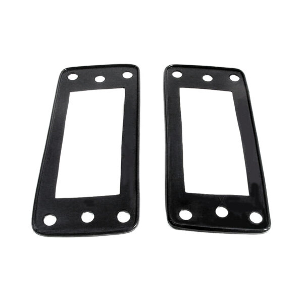 Tail-light Pads.  Similar to MP 903-C, but with rounded corners.  3-1/2" wide X 8" long.  Pair