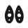 Tail-light Pads.  2-1/2" wide X 5-1/2" long.  Pair