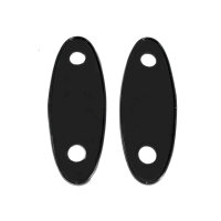 Headlight Pads.  1-7/8" wide X 5-1/8" long.  Pair