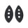 Tail-light Pads.  2-1/4" wide X 5" long.  Pair