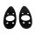 Headlight Pads.  2-5/8" wide X 6-1/2" long.  Pair