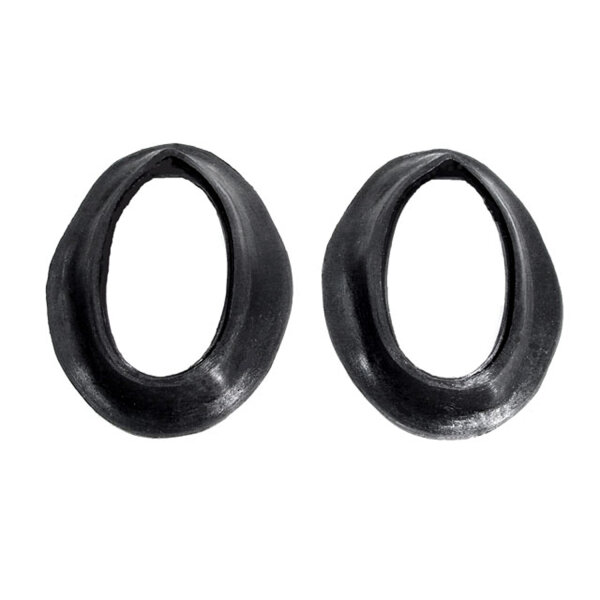 Headlight pads. Thick base. 3-5/8 in. wide x 5-1/2 in. long. Pair. R&L.