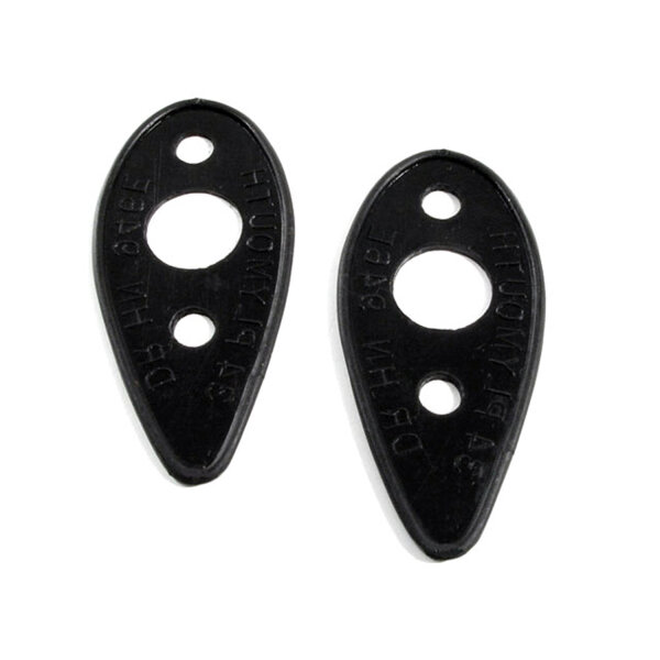 Door Handle Pads.  1-5/8" wide X 3-1/2" long.  Pair