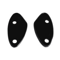 Headlight Pads.  4-5/8" wide X 2-1/4" long.  Pair
