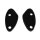 Headlight Pads.  4-5/8" wide X 2-1/4" long.  Pair