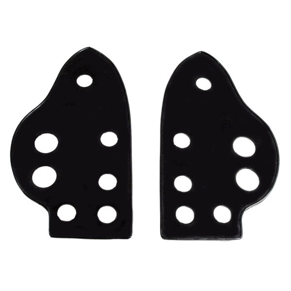 Headlight Cowl Pads.  5-3/8" wide X 9-7/8" long.  Pair R&L