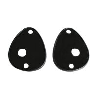 Headlight Pads.  4-1/4" wide X 5-5/8" long.  Pair