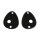 Headlight Pads.  4-1/4" wide X 5-5/8" long.  Pair