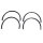 Tail-light Gaskets.  Each is: 11-1/2" long X 5/16" wide.  Set